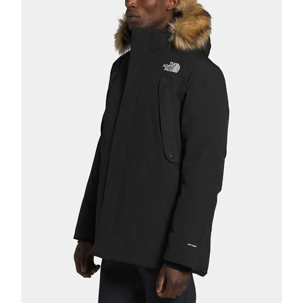 Mens The North Face Outer Boroughs Waterproof Hooded Down Winter Parka Black XXL
